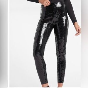 Express High Waisted Sequin Legging - Sz M - NWOT - sold out online